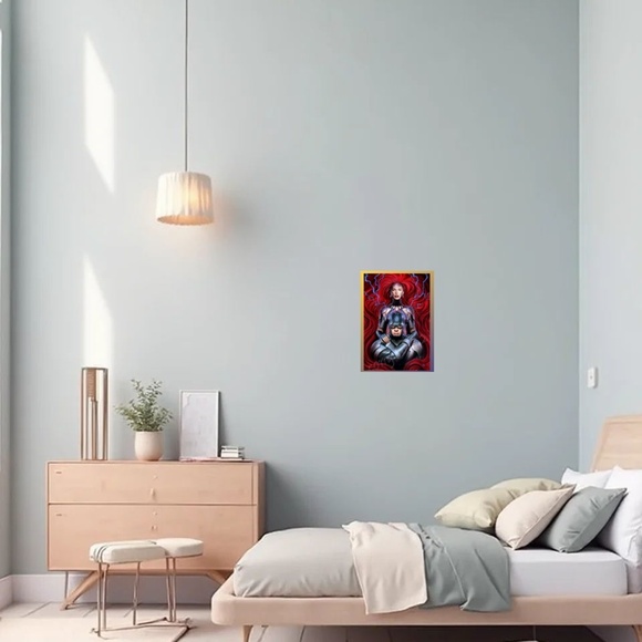 BlackBolt & Medusa 13x19” Art print - only 6 signed & numbered prints made - Picture 3 of 5